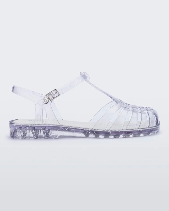 Melissa Aranha Quadrada II Clear-White
