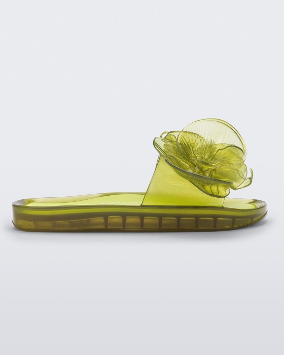 Melissa Beach Slide Flower Y/Project Yellow
