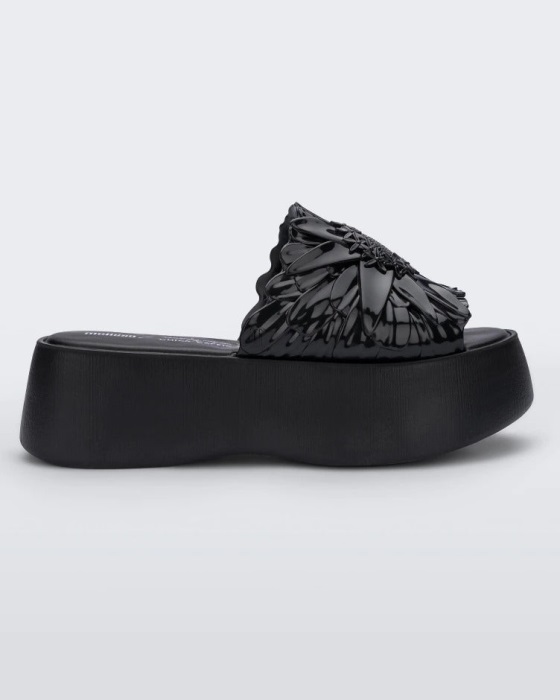 Melissa Becky Panc Isabela & Chica Capeto Slide Black