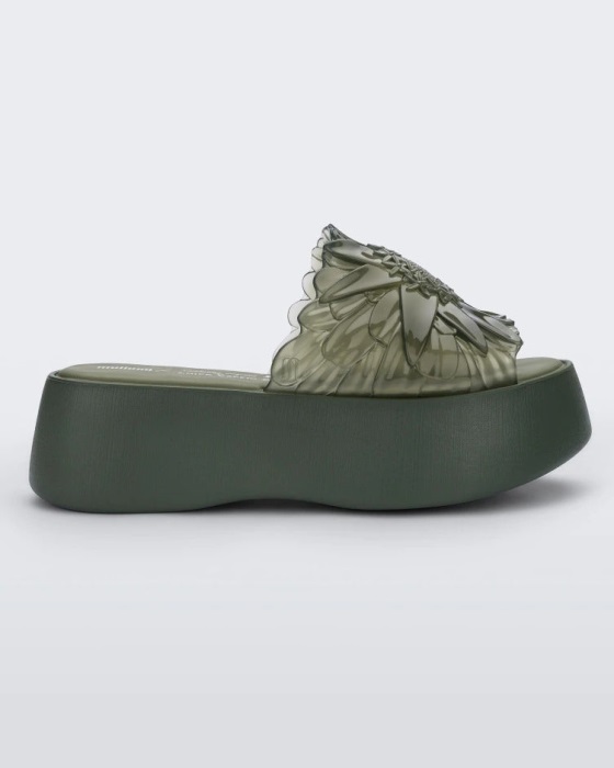 Melissa Becky Panc Isabela & Chica Capeto Slide Green