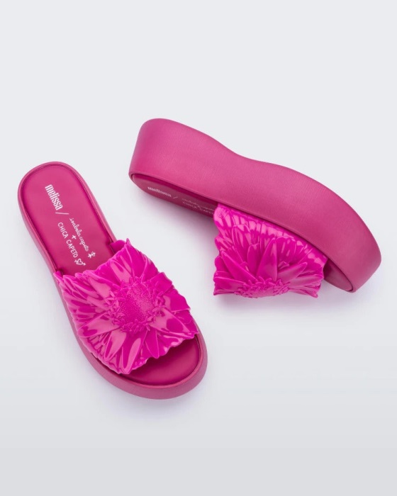 Melissa Becky Panc Isabela & Chica Capeto Slide Pink