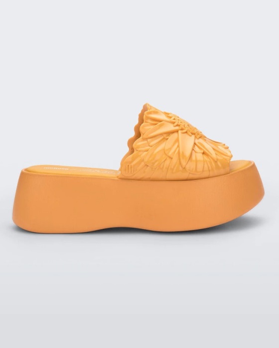 Melissa Becky Panc Isabela & Chica Capeto Slide Yellow