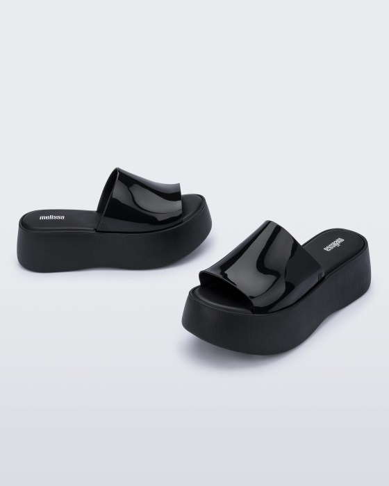 Melissa Becky Slide Platform Black