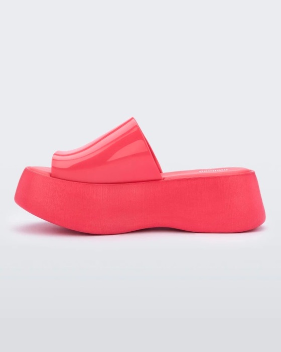 Melissa Becky Slide Platform Bright Pink