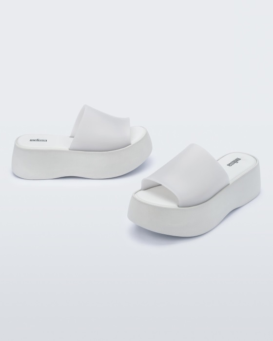 Melissa Becky Slide Platform Grey