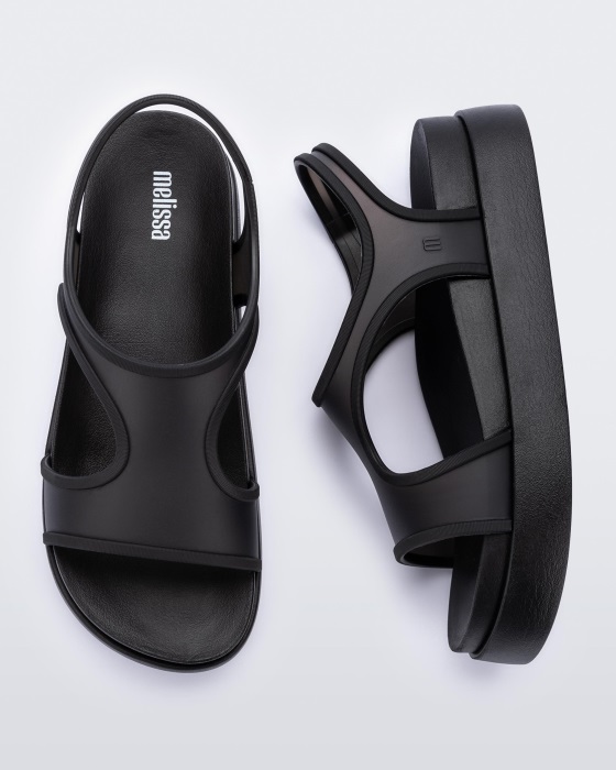 Melissa Bikini Platform Sandal Black