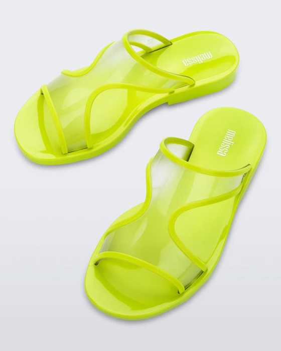 Melissa Bikini Slide Neon Green