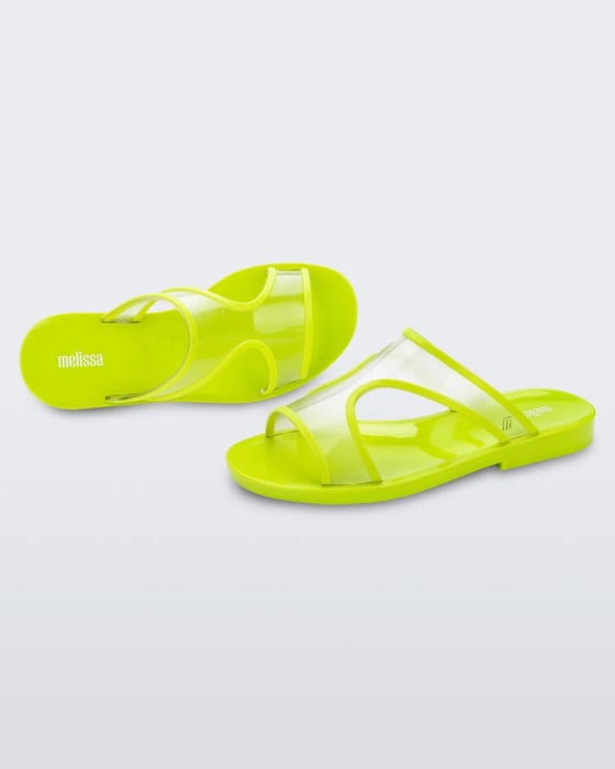 Melissa Bikini Slide Neon Green