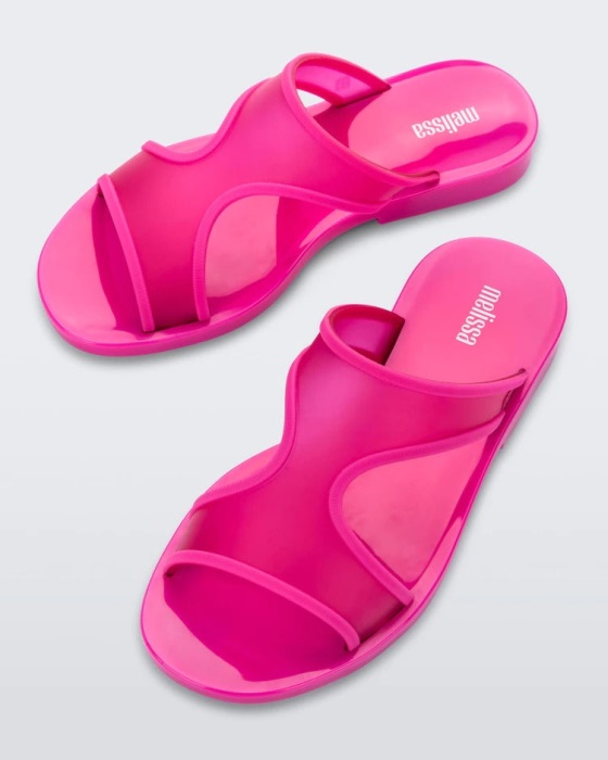 Melissa Bikini Slide Neon Pink