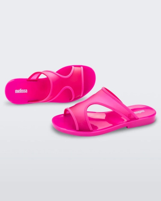 Melissa Bikini Slide Neon Pink