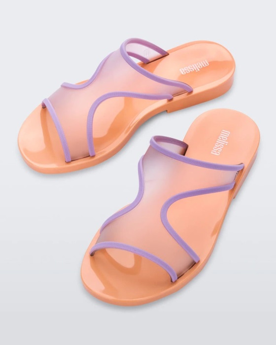 Melissa Bikini Slide Orange-Lilac
