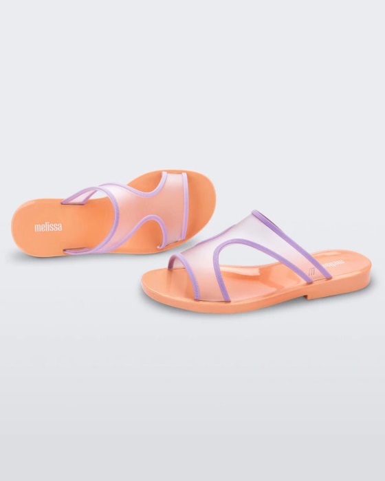 Melissa Bikini Slide Orange-Lilac
