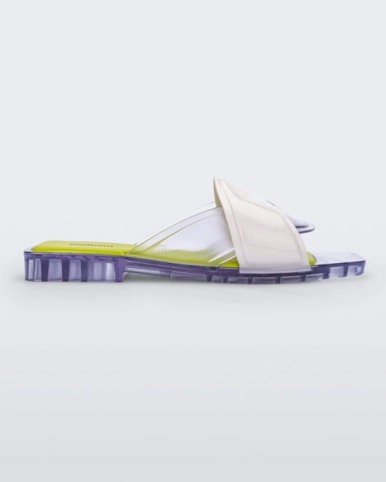 Melissa Brigitte Clear-White-Yellow
