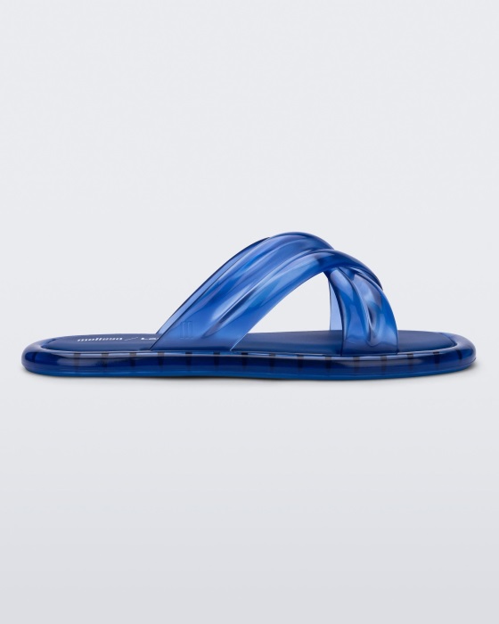 Melissa Cali Slide Larroude Blue