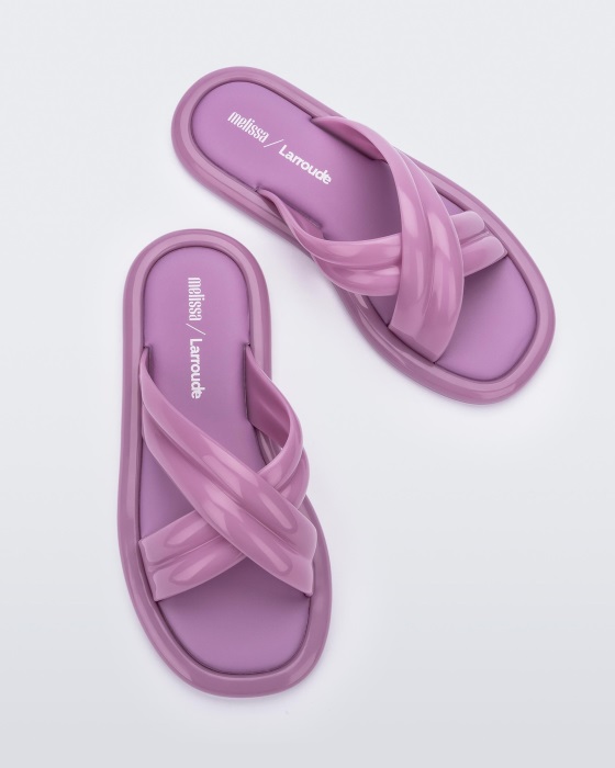 Melissa Cali Slide Larroude Lilac