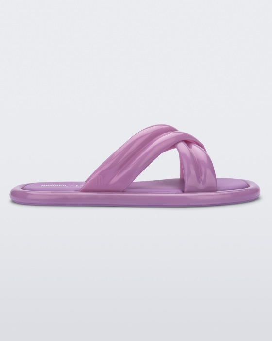 Melissa Cali Slide Larroude Lilac