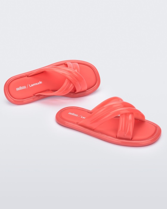 Melissa Cali Slide Larroude Red