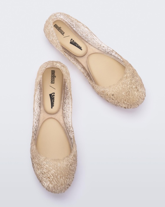 Melissa Campana Flow Flat Beige