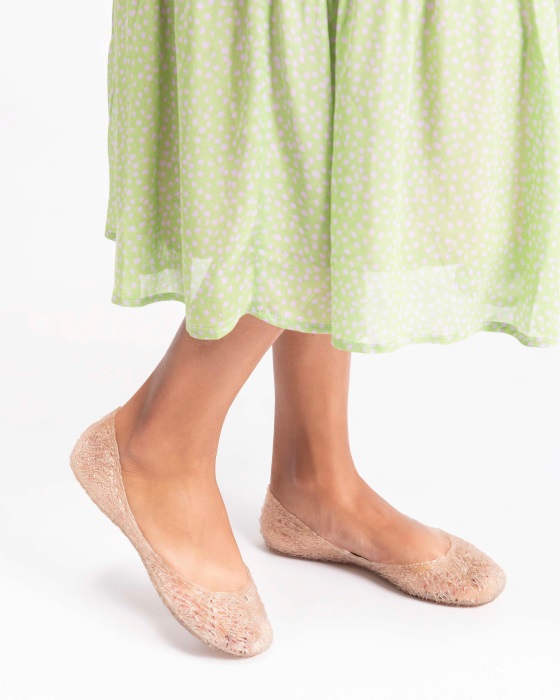 Melissa Campana Flow Flat Beige
