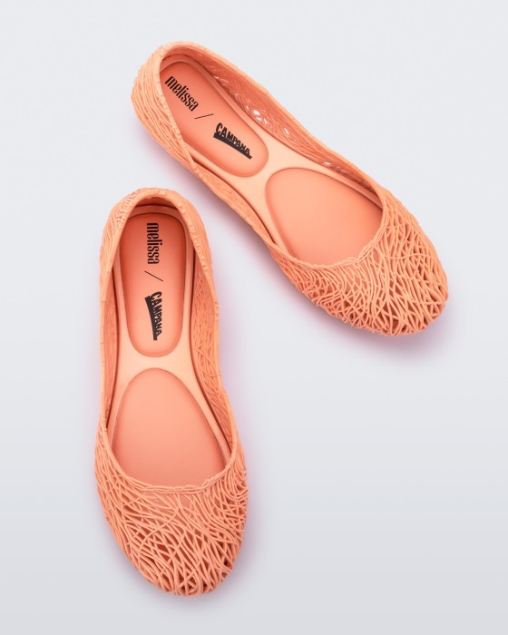 Melissa Campana Flow Flat Orange