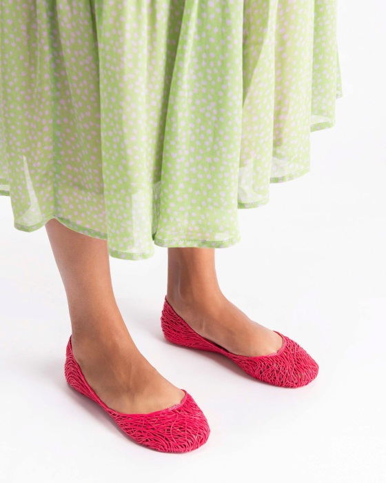 Melissa Campana Flow Flat Pink