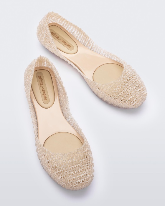 Melissa Campana Papel Brushed Flat Beige