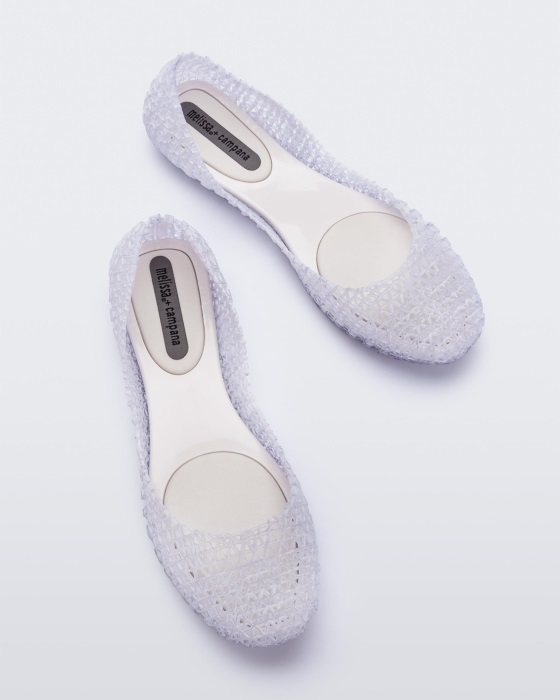 Melissa Campana Papel Brushed Flat Clear