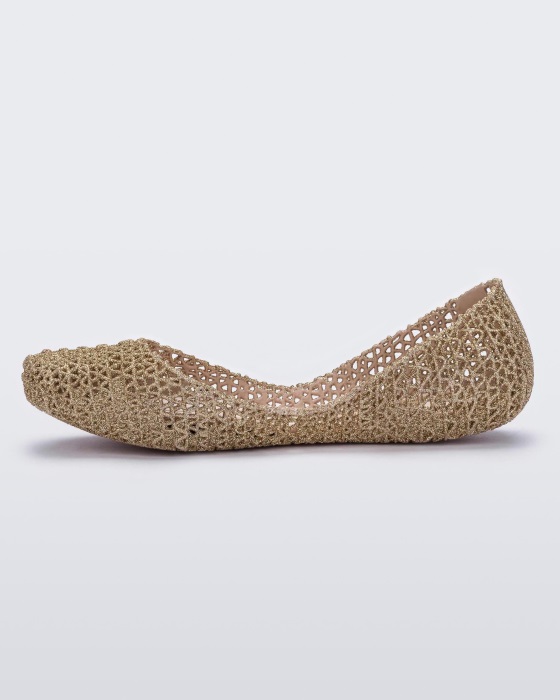 Melissa Campana Papel Flat Beige
