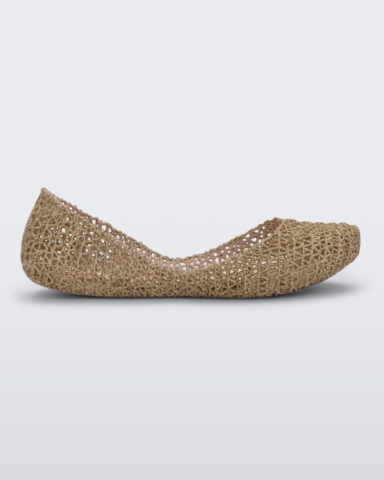 Melissa Campana Papel Flat Beige