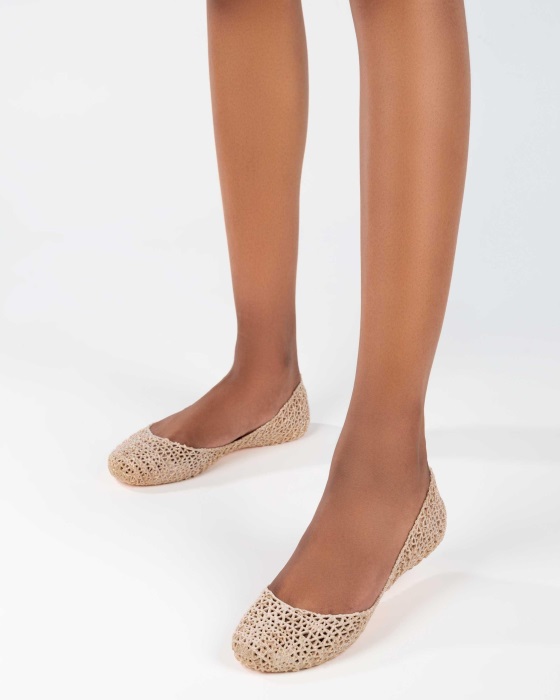 Melissa Campana Papel Flat Light Gold