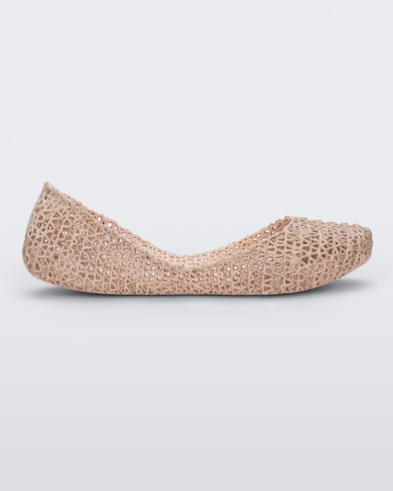Melissa Campana Papel Flat Light Gold