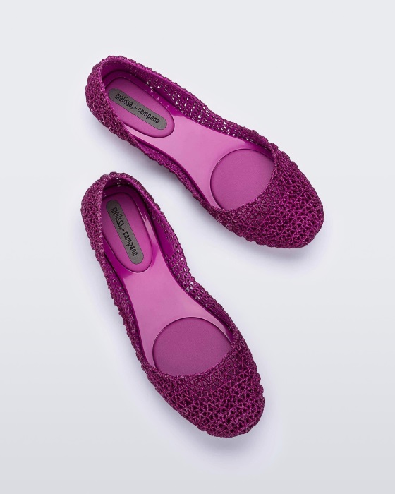 Melissa Campana Papel Flat Purple