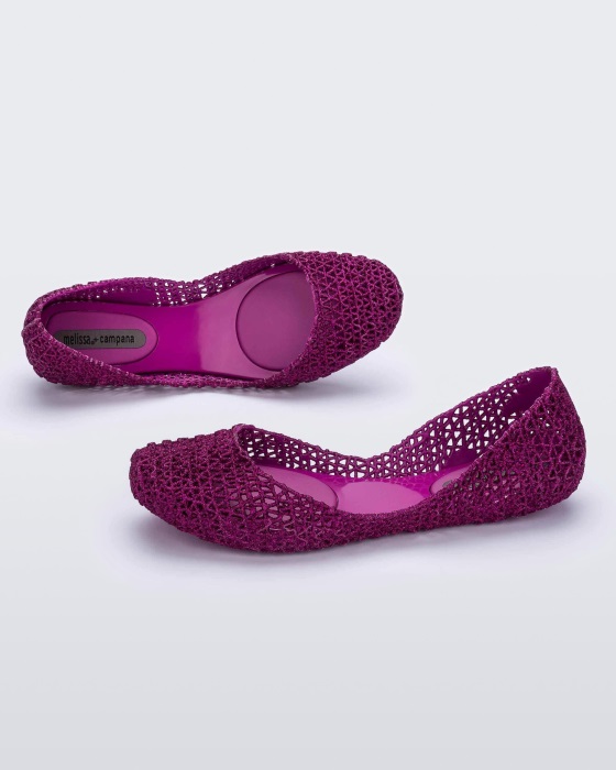 Melissa Campana Papel Flat Purple