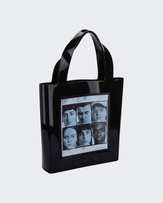Melissa Canvas Bag Stranger Things Black