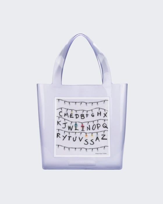 Melissa Canvas Bag Stranger Things Clear