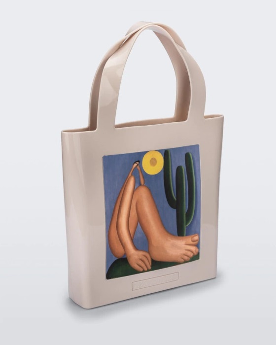 Melissa Canvas Tarsila Do Amaral Bag Beige