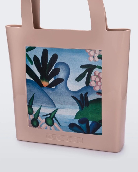 Melissa Canvas Tarsila Do Amaral Bag Pink