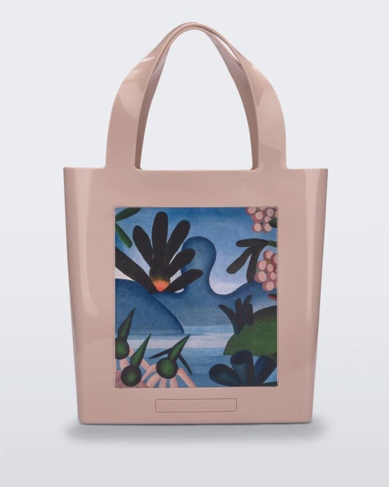 Melissa Canvas Tarsila Do Amaral Bag Pink