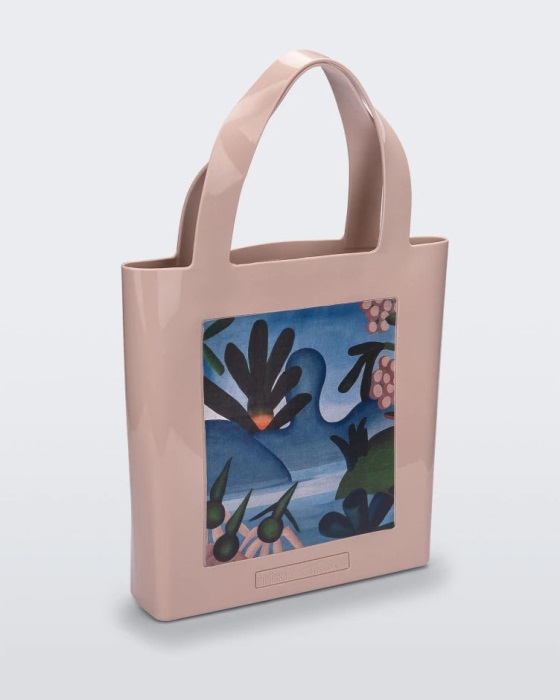 Melissa Canvas Tarsila Do Amaral Bag Pink
