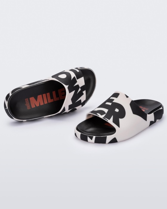 Melissa Cloud Simon Miller Slide White Logo Scramble