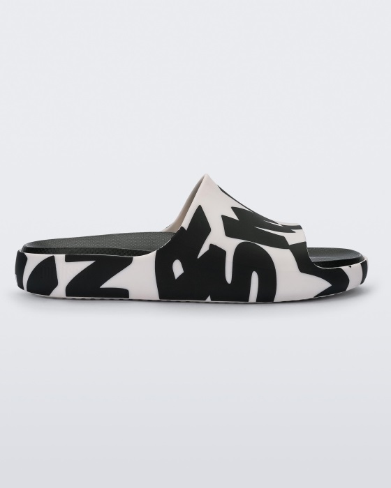 Melissa Cloud Simon Miller Slide White Logo Scramble
