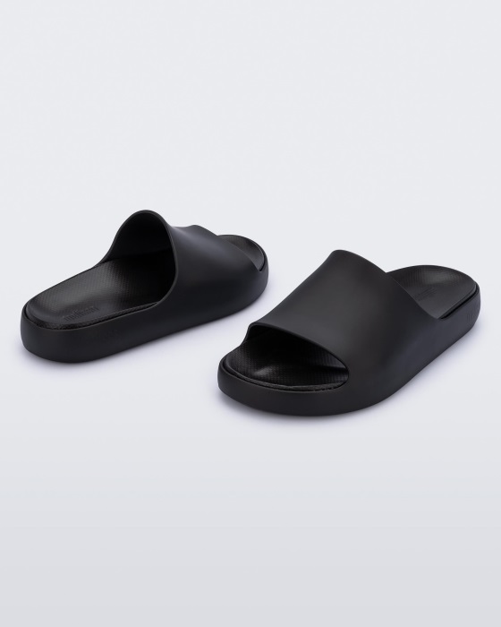 Melissa Cloud Slide Black
