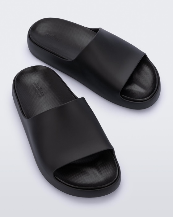 Melissa Cloud Slide Black