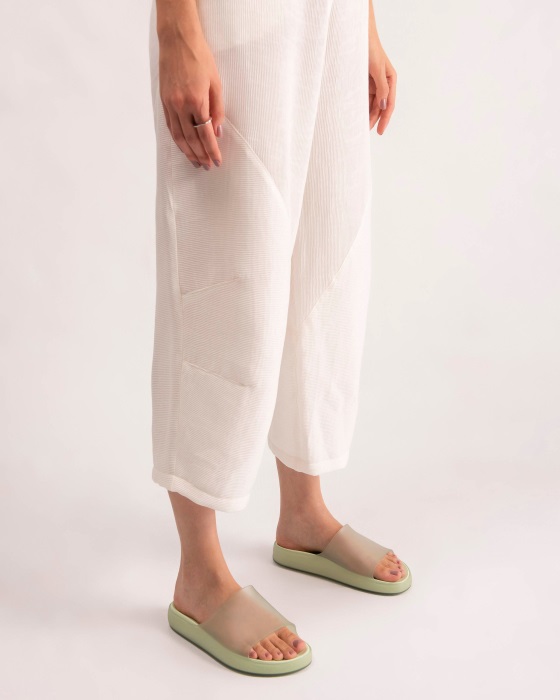 Melissa Cloud Slide Green