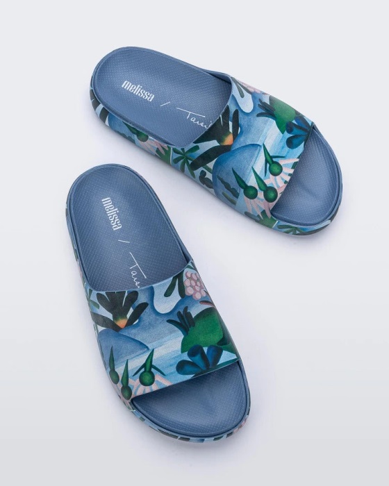 Melissa Cloud Tarsila Do Amaral Slide Blue