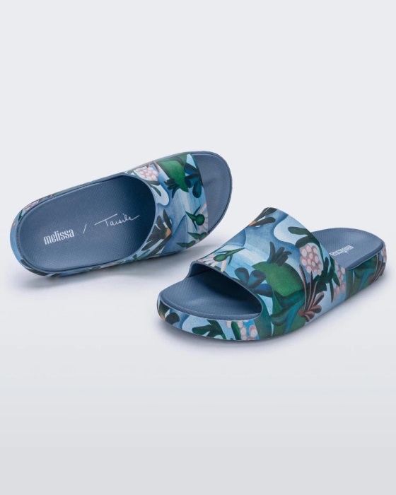 Melissa Cloud Tarsila Do Amaral Slide Blue