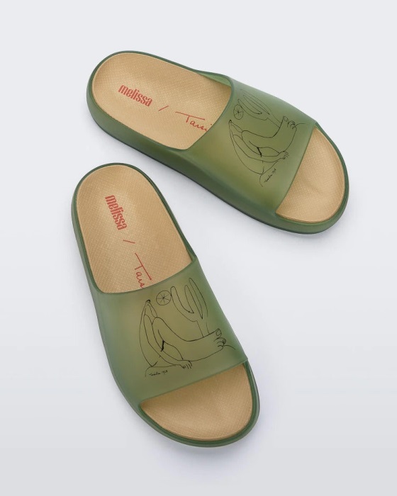 Melissa Cloud Tarsila Do Amaral Slide Green