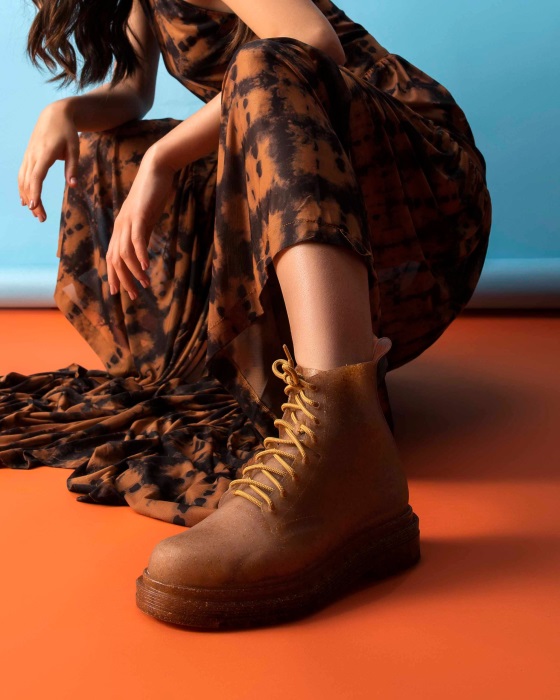 Melissa Coturno Boot Gold