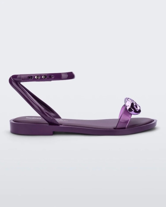 Melissa Dare Camila Coutinho Sandal Purple