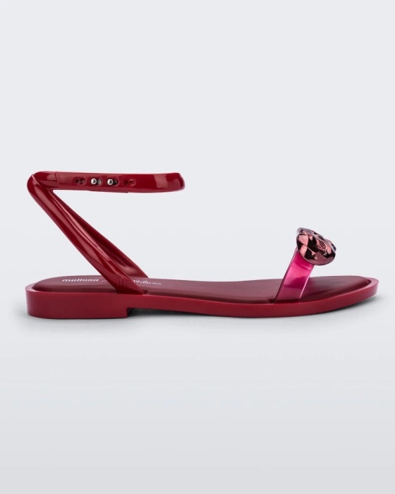 Melissa Dare Camila Coutinho Sandal Red